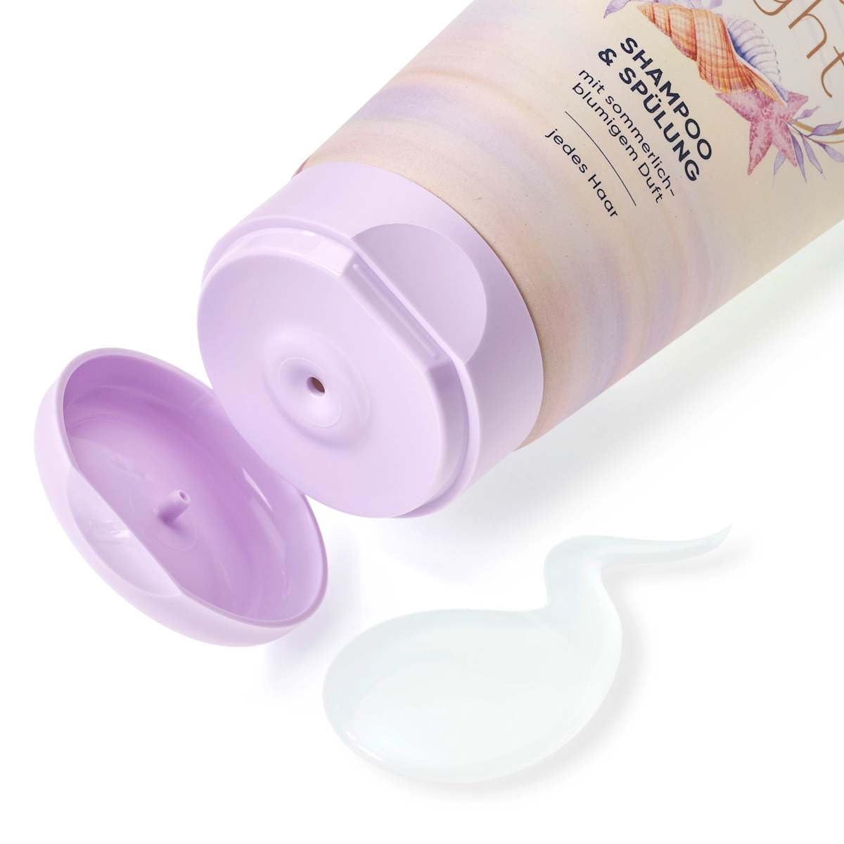 Balea 3er-Set Haarpflege: Shampoo & Conditioner Joyful Times Reinigung & Pflege mit blumig-fruchtigem Duft, 200 ml + Haarshampoo & Spülung Golden Light für seidig weiches Haar, 2 x 200 ml (600 ml)