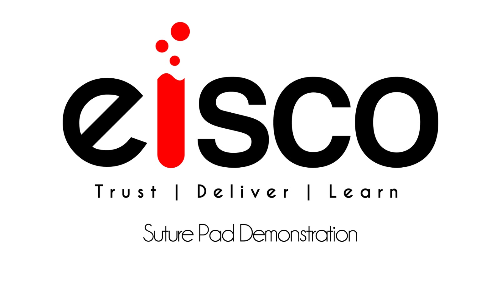 Image of EISCO Practice Suture Pad - Premium, Life-Like Plastic Suture Pad with Common Cuts & Lacerations - Designed by Physicians
