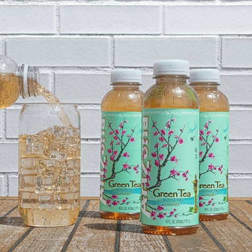 Arizona Green Tea with Ginseng and Honey - 16 Fl Oz (12 Pack) - 5