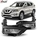 Winjet Compatible with [2017 2018 2019 2020 Nissan Rogue] Driving Fog Lights + Switch + Wiring Kit