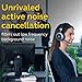 Jabra Evolve 80 UC Wired Headset Professional Telephone Headphones with Unrivalled Noise Cancellation for Calls and Music, Features World-Class Speakers and All Day Comfort