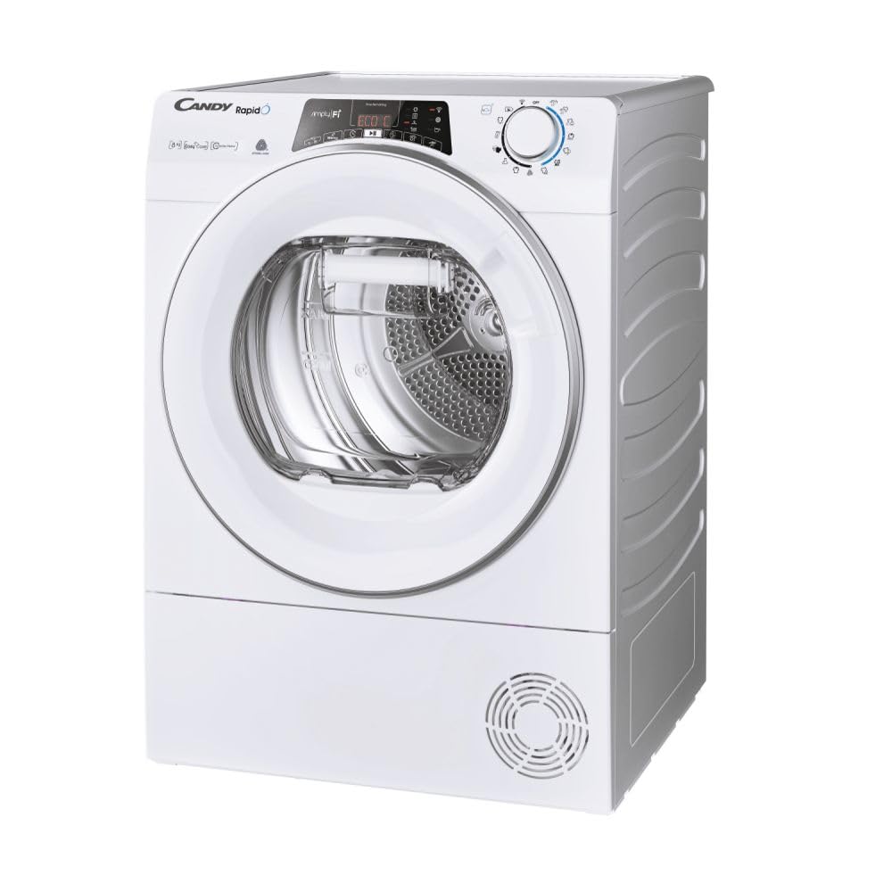 Asciugatrice da 8 Kg con Pompa di calore 585x585 cm