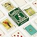 Shuffle Club Co Golf Playing Cards Golf-Themed Poker Deck | Hand-Illustrated Vintage Golf Design | Premium Gift for Golfers, Poker Players & Collectors