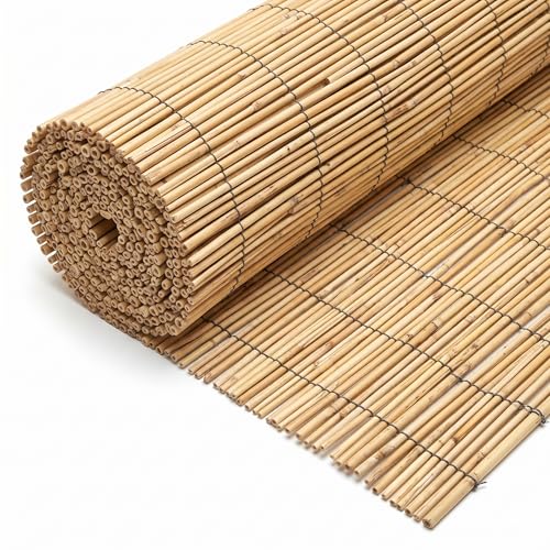 Wired Bamboo Privacy Fence For Indoor & Outdoor Wired Reed Fencing (240cm500cm)