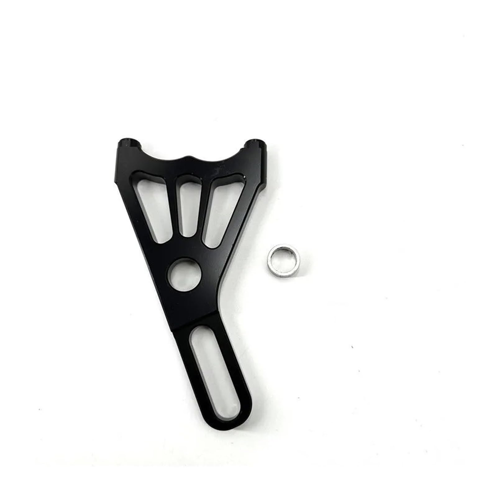 Adaptateur de support d'étrier de frein arrière de moto for disque de frein de 220 mm/étrier de frein radial de 82 mm Rpm Scooter électrique(Schwarz)
