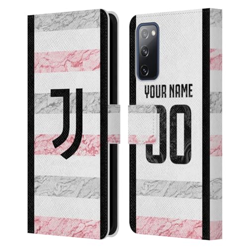 Coque Juventus Galaxy S20 FE cadeau personnalisé pour fan de foot étui portefeuille maillot Away