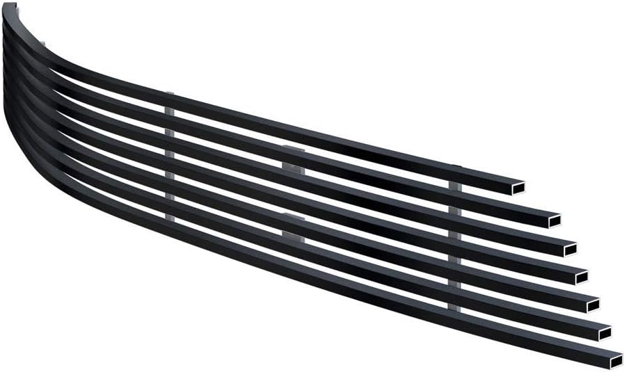 HD Ridez Premium Stainless Steel Black Horizontal Billet Front Grille Grill Insert Compatible with Chevy Camaro 2010-2013 11 12 LT LS V6 Lower Bumper HDR-GRCA3275J