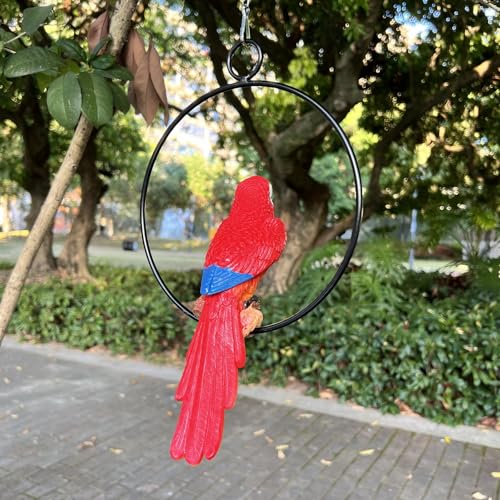 Generic PARROT Statue 10 Inch Realistic Resin Animal Sculpture thumb #4