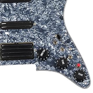 ZYZYZY Pickups De Guitare De Pickguard Chargé Pré-programmés Humbucker Pickups Alnico 5 HSS Harnais De Câblage Push-Pull… - Les Beatles, Paul McCartney, John Lennon, RIngo Starr, George Harrison ZYZYZY Pickups De Guitare De Pickguard Chargé Pré-programmés Humbucker Pickups Alnico 5 HSS Harnais De Câblage Push-Pull… – Image 3