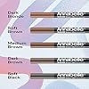 ANNABELLE 24HR Stay-On Browliner, Medium Brown, Double-Ended Eyebrow Crayon, Matte Finish, 24H Long-Lasting Hold, Waterproof, Transfer-proof, Vegan, Cruelty-Free, Paraben-Free, 0.2 g
