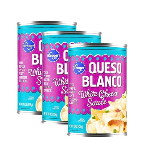 Queso Blanco White Cheese Sauce, 15 oz, Pack of 3