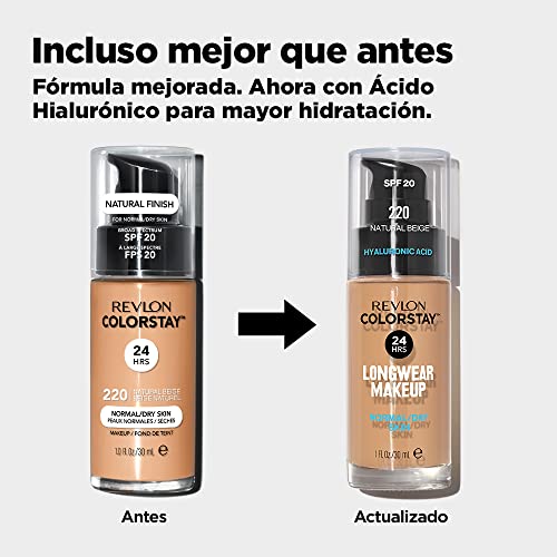 Fond De Teint Hydratant 24h N°220 Naturel Colorstay Dry Skin Revlon - vue 8