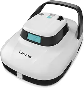 (Nova Versão Atualizada de 2025) Robô Aspirador de Piscina Sem Fio S1, com Dois Motores E Bocais de Sucção. Automático, Funciona Por Até 90 Minutos E Possui Estacionamento Automático, Ideal