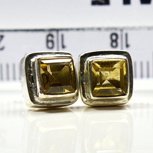 Boucles d'oreilles citrine princesse argent le cadeau idéal - 3
