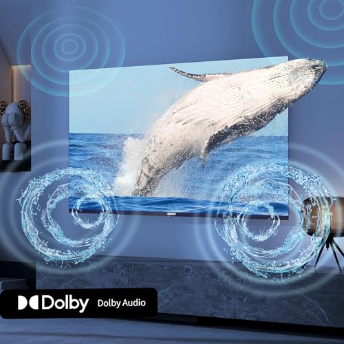 RCA 43 Zoll (108 cm) Smart TV QLED 4K UHD HDR Android Fernseher WiFi, Bluetooth – Bild 8