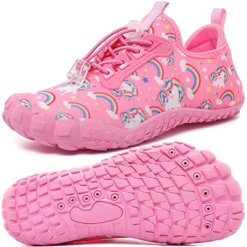 Image of Quickshark Kids Water Shoes Boys Girls Barefoot Aqua Socks Outdoor Indoor Quick Dry Sandals Lightweight Slip On Walking Sneakers for Beach Pool Swim (Little Kid /Big Kid)
