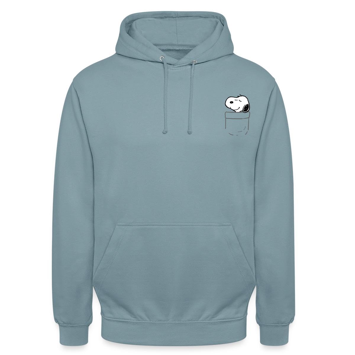 Spreadshirt Peanuts Snoopy In A Pocket Taschen-Design Unisex Hoodie