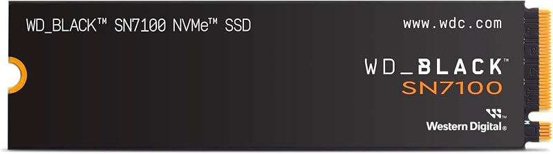 Internal SSD 4TB WD Black SN7100 (Read Up to 7,250MB/sec) M.2-2280 NVMe WDS400T4X0E-EC