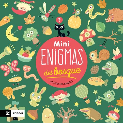 Mini Enigmas del Bosque (Spanish Edition)