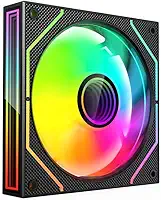 Cooler Fan para Gabinete C3Tech Gaming F9-L310BKRGB, 12 cm, Preto, Iluminação LED ARGB e Conector ARGB 6 pinos