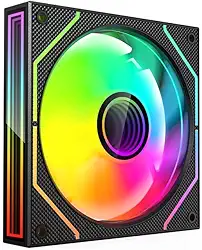 Cooler Fan para Gabinete C3Tech Gaming F9-L310BKRGB, 12 cm, Preto, Iluminação LED ARGB e Conector ARGB 6 pinos