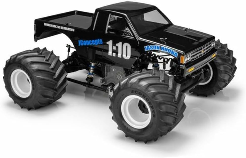 J Concepts 607 1990 Chevy S10, Extended Cab MT Body, 13.0" Wheelbase