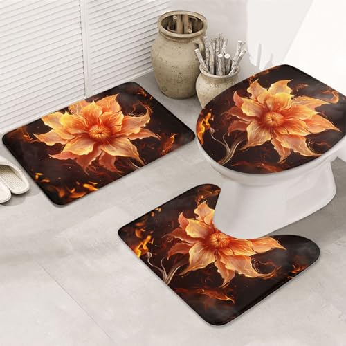 Tapis de bain antidérapants et absorbants en microfibre douce OUSIKA - 2