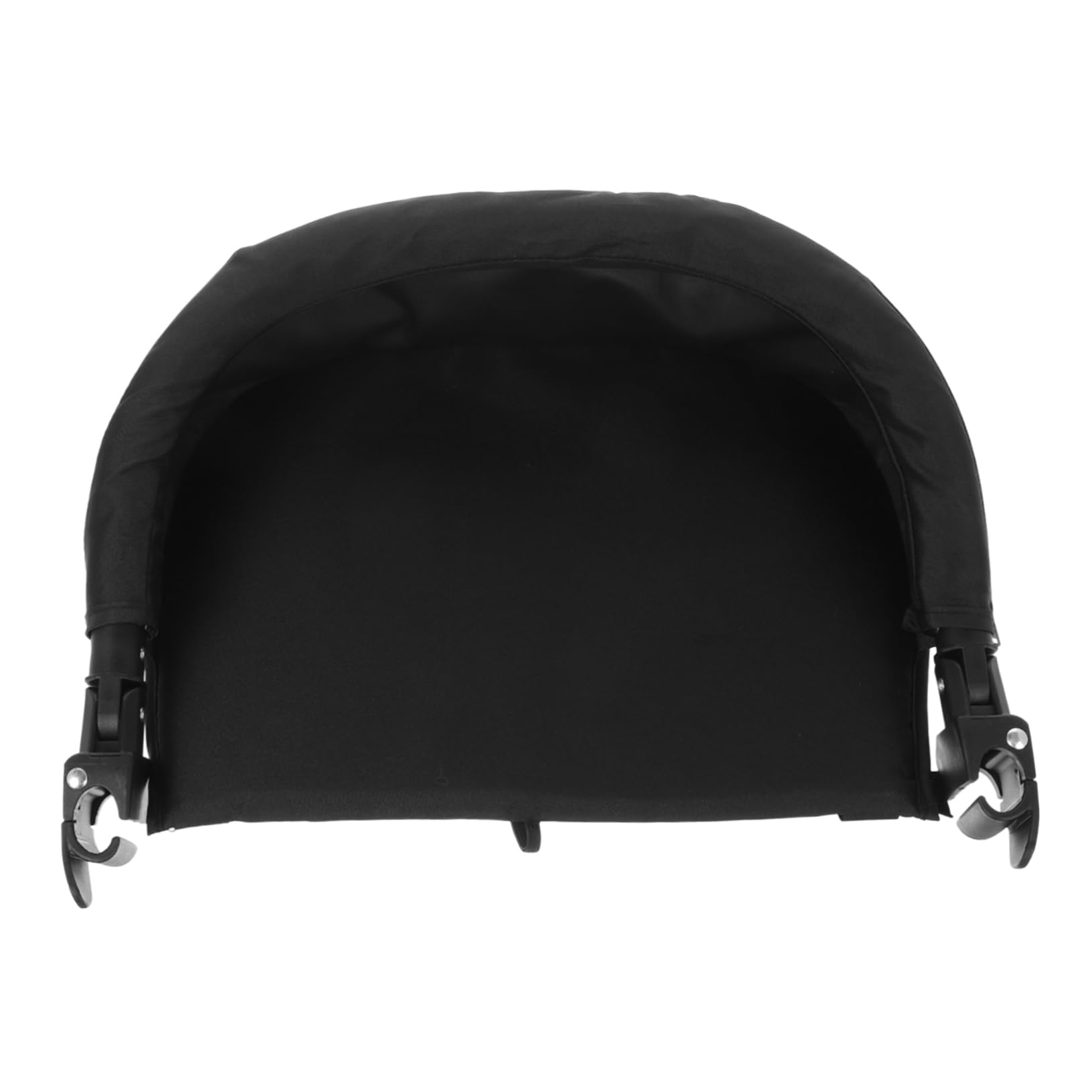 SECFOU Extension Accessoire Amovible Repose-Pieds Réglable pour Poussette Bébé Noir en Tissu pour Confort Compatible avec Poussettes et Nacelles