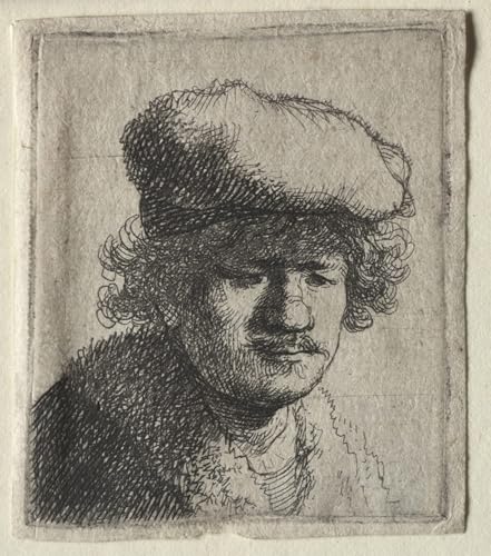 Art mural Rembrandt graffiti 60x90cm, impression haute définition SERENDIPITP