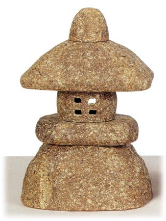 信楽焼陶器 置物 雪見灯籠  高さ４２cm 楽天市場】雪見灯籠 信楽焼 16号 六角雪見燈篭 灯籠 信楽焼 陶器