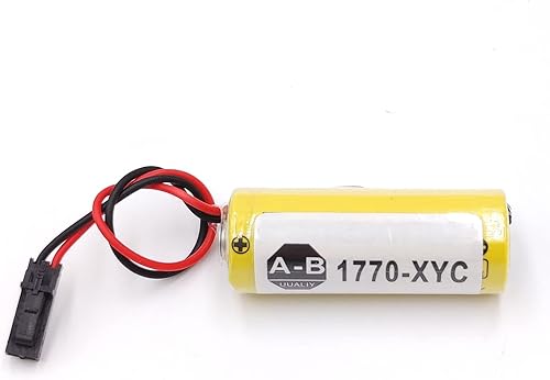 Miniatura 5 de Paquete de 10 baterías 1770-XYC 3V 1800mAh para Allen Bradley PLC 1770-XYC/A 1770-XYB Cell no recargable