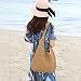 Imagen de SUKUTU Mujeres Bolso Grande de Paja Ratán Playa Bolso Hobo Bolsos Verano Tejido a Mano Bolso de Paja