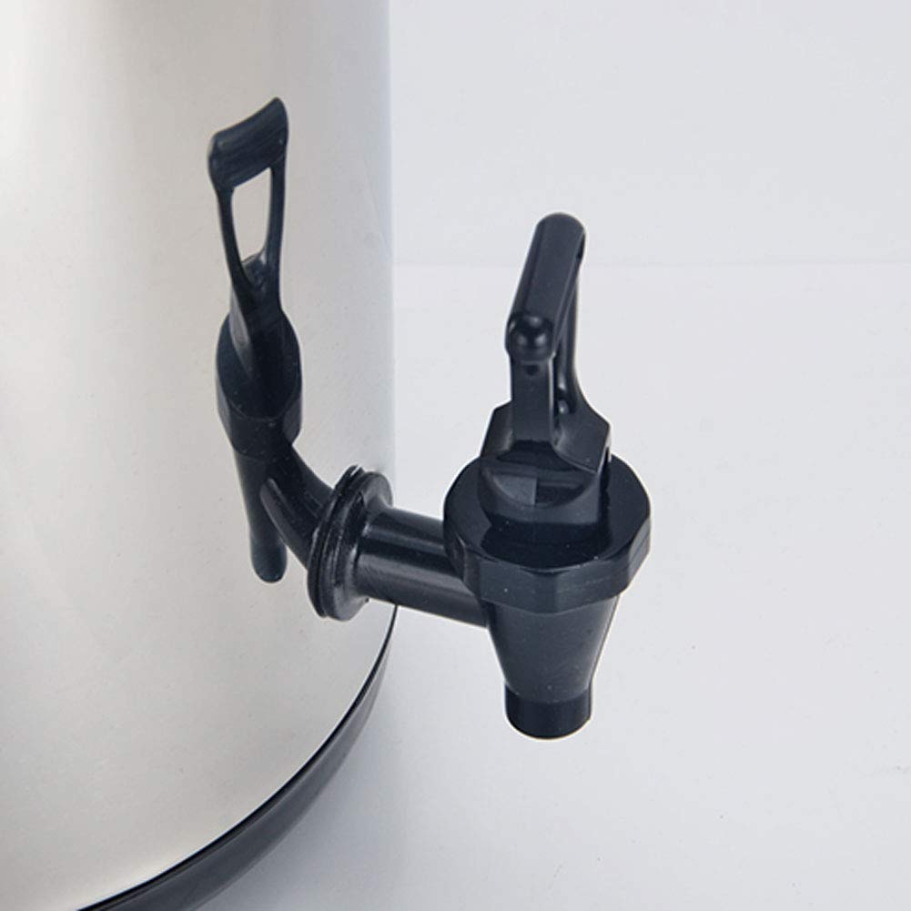 Barril térmico Comercial, Cubo para té con Leche Caliente y fría, urna Grande de Acero Inoxidable para café, Recipiente Aislante para Sidra Caliente, Chocolate Caliente y té, Fiestas,