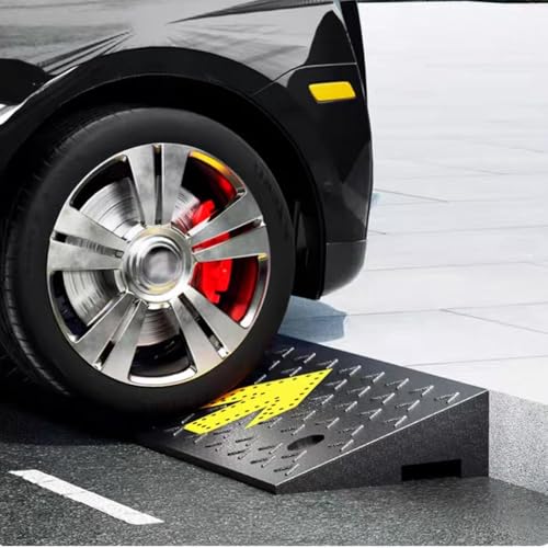 Rampas portátiles de caucho para entradas de autos resistentes miniatura 4