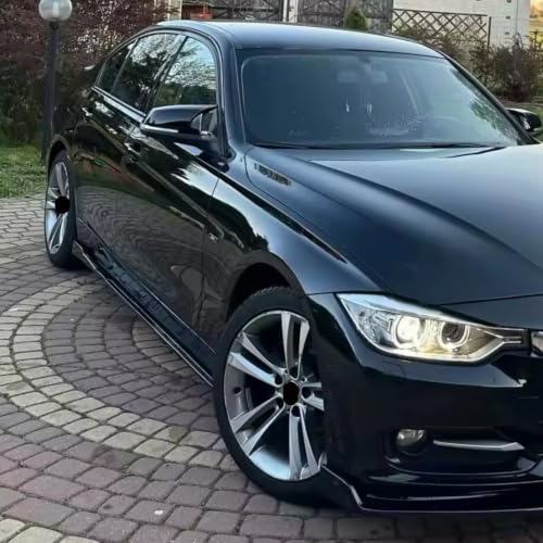 Faldón lateral coche en negro brillante con acabado premium segmentado de 2,2M 6