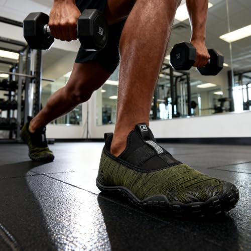 Image of Impakto Barefoot Rooted Comfortable Big Toe Box Gym, Cross Training, Walking Shoes for Men