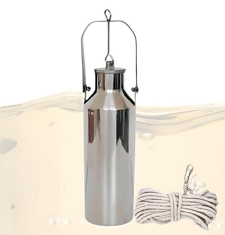 Kit d'échantillonnage d'eau en acier inoxydable 500ml pour liquides