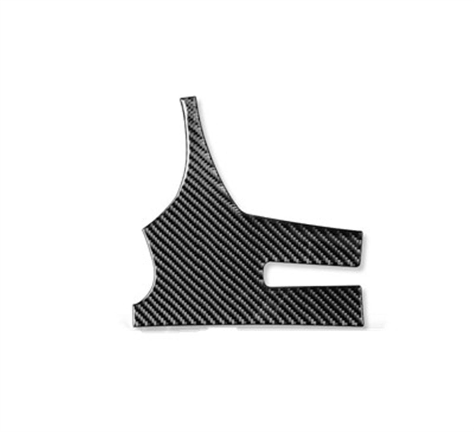 Carbon Fiber Car Interior Headlight Switch Panel Trim Sticker Decoration for Nissan for Rogue T32 2013-2021 Anti-dust(Black RHD)