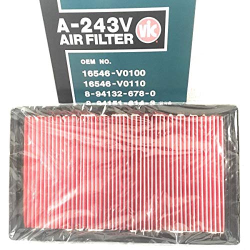 ADバン/エクストレイル/エルグランド/サニー/シーマ/スカイライン/ステージア/セドリック/グロリア/セレナ/フェアレディZ/プリメーラ/ムラーノ/プレサージュ/ティアナ エアクリーナー エアエレメント AY120-NS001 VIC A-243V