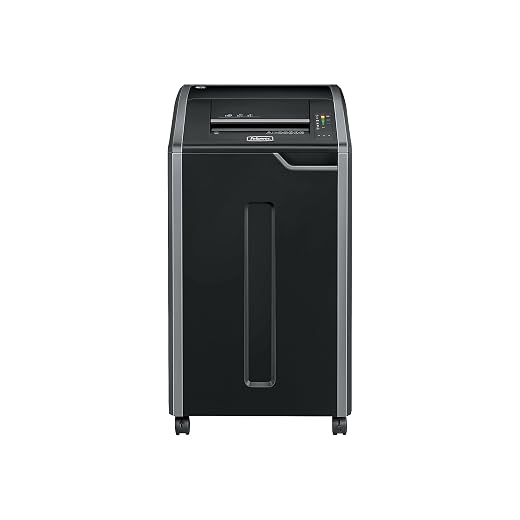 Fellowes 38425 Powershred 425Ci Cross Cut Shredder, Black