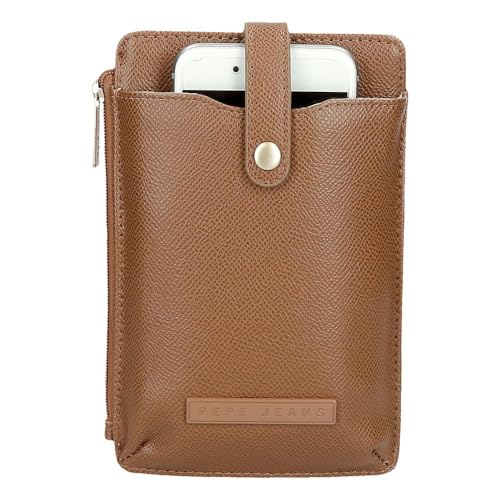 Pepe Jeans Women's Elia Luggage- Messenger Bag, Brown, One Size, Small Crossbody Bag4