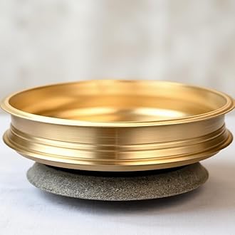 Payasam Uruli, Otturuli, Varpu, Cooking Bronze Urli, Festival, Decorative, Cooking Kerala Style(25 cm)