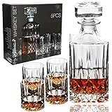 KONSTRUKTION: Luxuriöses Design mit einer traumhaften Maserung verziert. Der Glasdeckel ist mit einem luftdichten Verschluss versehen, so stellen Sie sicher, dass sich Ihr edler Tropfen Geschmacklich verändert