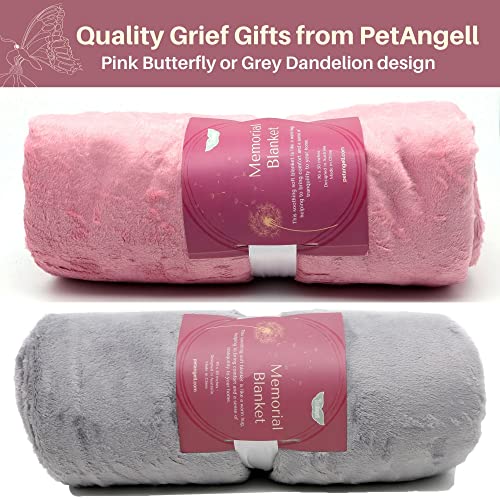 Sympathy Blanket, Soft Memorial Blankets And Throws - Bereavement Blanket Remembrance Gift For Loss Of Mother - Memorial Blanket For Loss Of Loved One Or Bereavement Gift Ideas - Dog Memory Blanket #TOP6