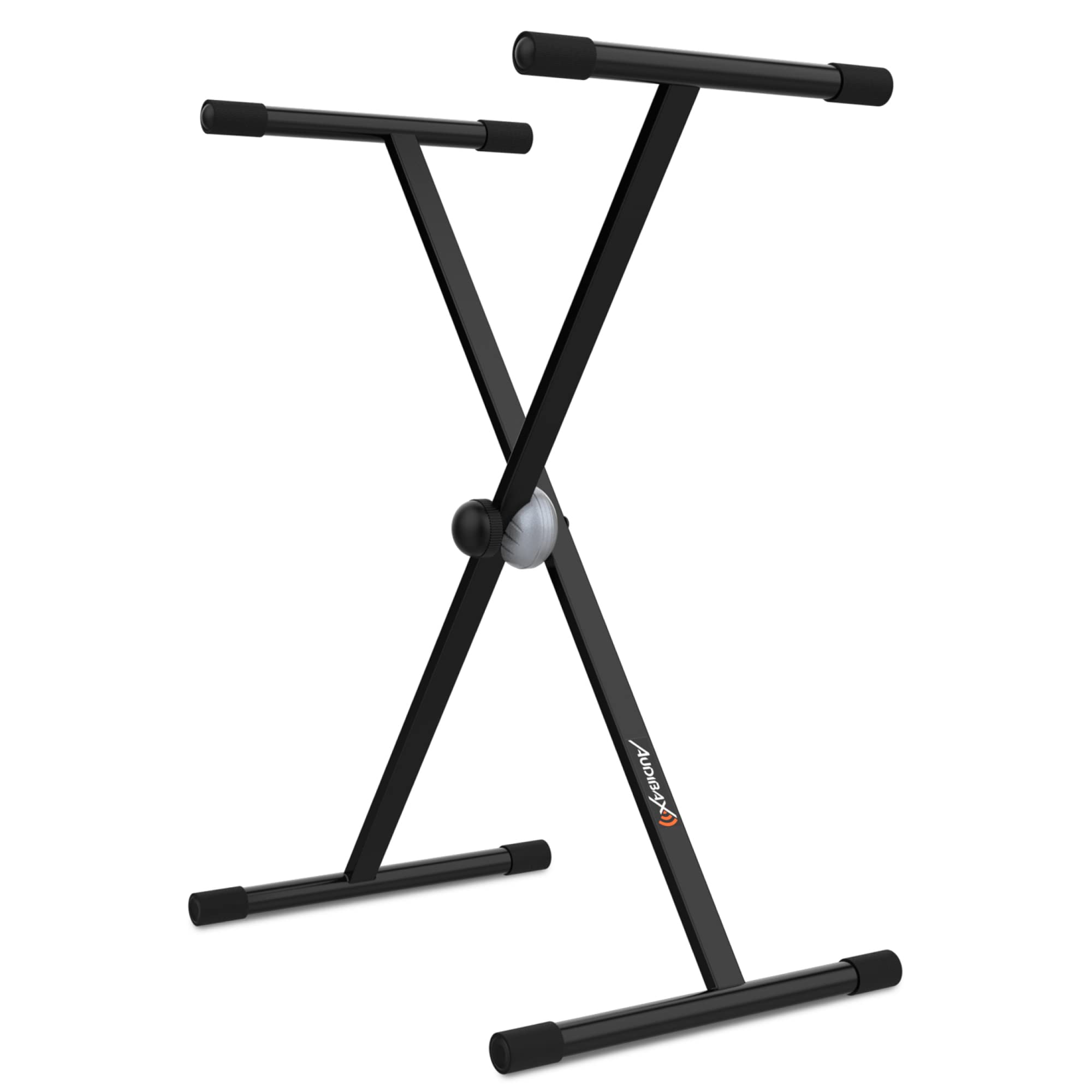 Audibax Onyx Pack Single Soporte de Teclado + Funda Teclado 61 Teclas