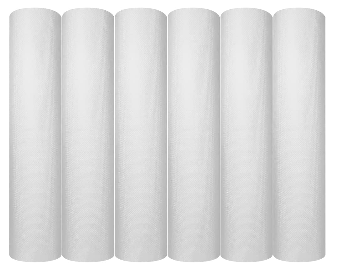 Papel Camilla ECO Precorte 50 cm (59 cm x 65 m) | Rollo Papel Camilla Masaje (6 Rollos)