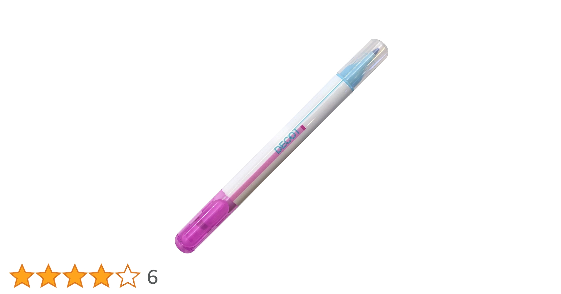 Amazon.co.jp: 重ね書きマーカー デコット3【ピンク×ライトブルー