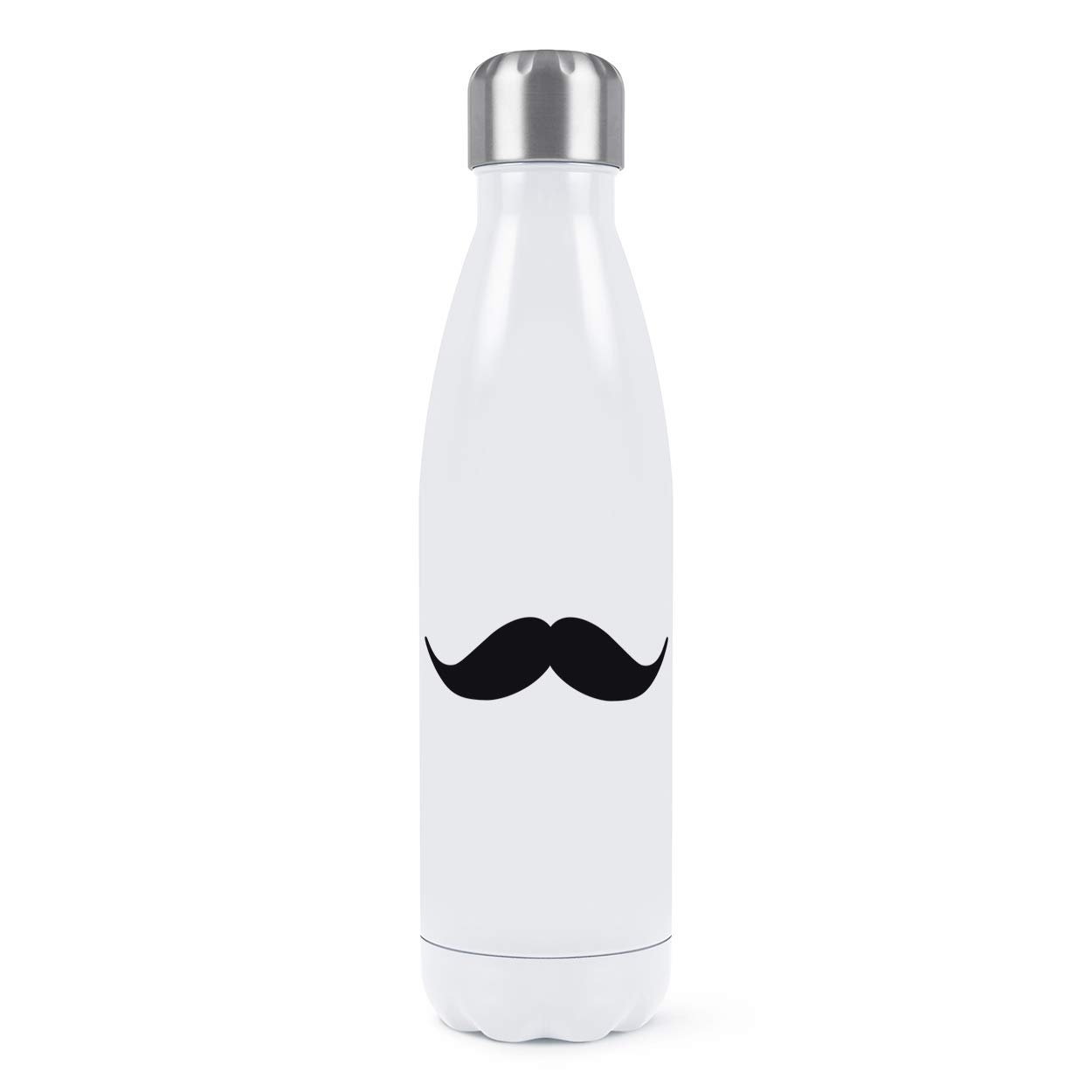 Bouteille Eau Isolée Acier Inoxydable 500ml Gourde SPORTS Double Paroi Blanc