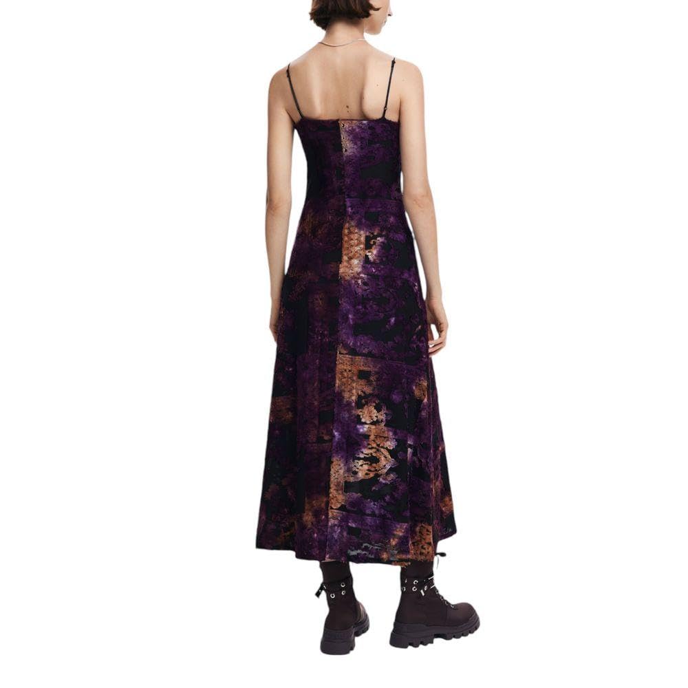 Desigual Abito da Donna A Maniche Lunghe NAN Donna (Pacco da 1)