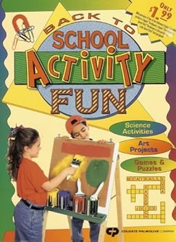 Paperback Back To School Activity Fun Book